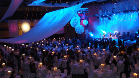 Stadthallen Event mit w.Holz Caterer.