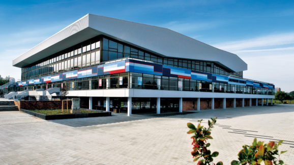 Stadthalle Rostock das Catering wird durch w.Holz ausgeführt