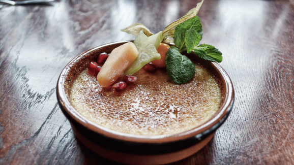 Crème brûlée kreiert von w.Holz Catering